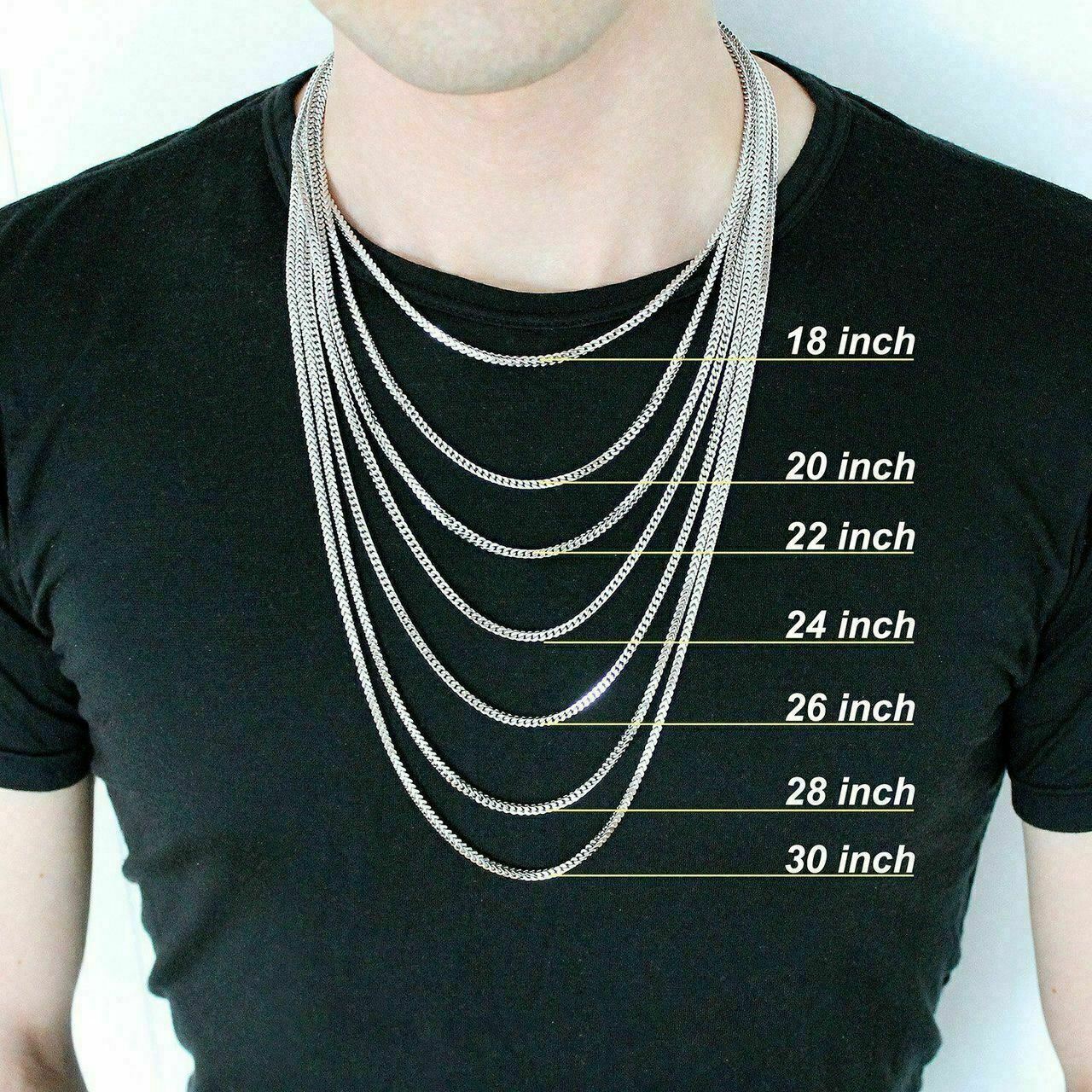 4mm Ball Moon Chain SOLID 925 Silver 14k Gold Plated Rhodium Diamond Cut ICY