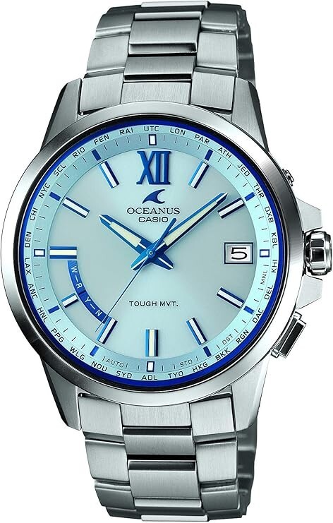 CASIO Oceanus 3-hand date analog model OCW-T150-2AJF Men’s Made in Japan