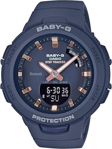 Casio Baby-G G-SQUAD Step Tracker BSA-B100-2AJF Bluetooth Mobile Women Watch