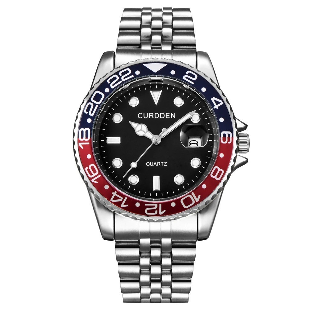 Men Famous Brand Watches Students Boys Fashion Stainless Steel Band Casual Calen