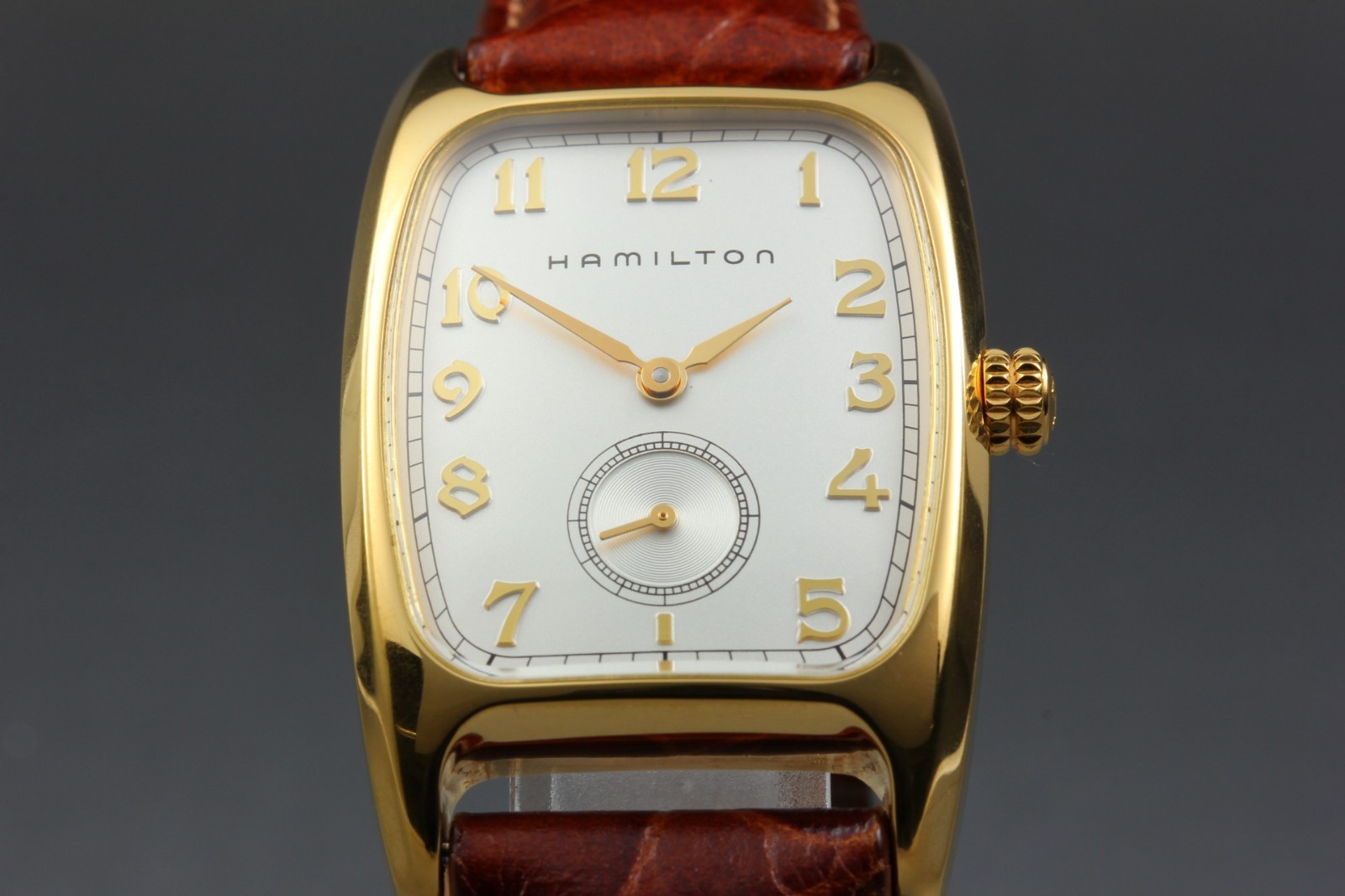 Hamilton American Classic Boulton H13431553 Men’s Qz Watch [Box & Paper] U791