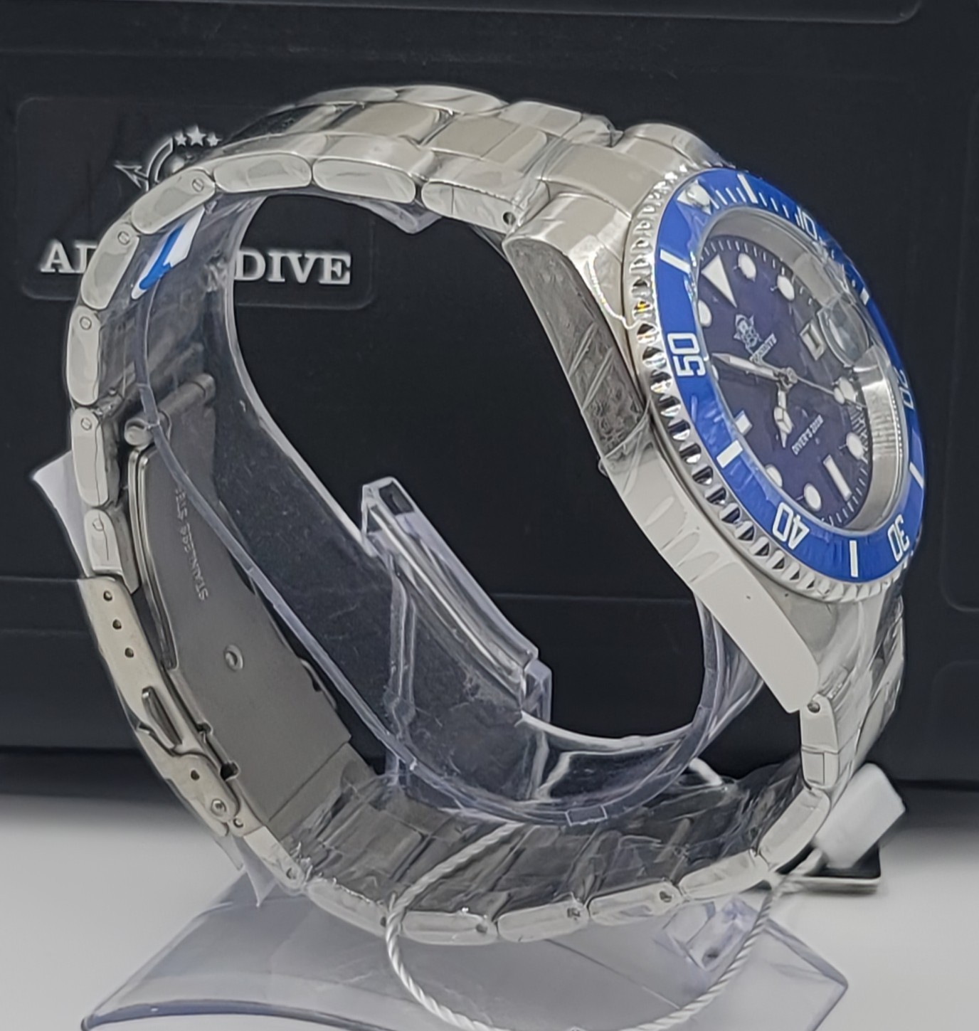 Addiesdive 41mm Miyota 2115 MY-H3C Sub Style Watch. US Seller!!!!