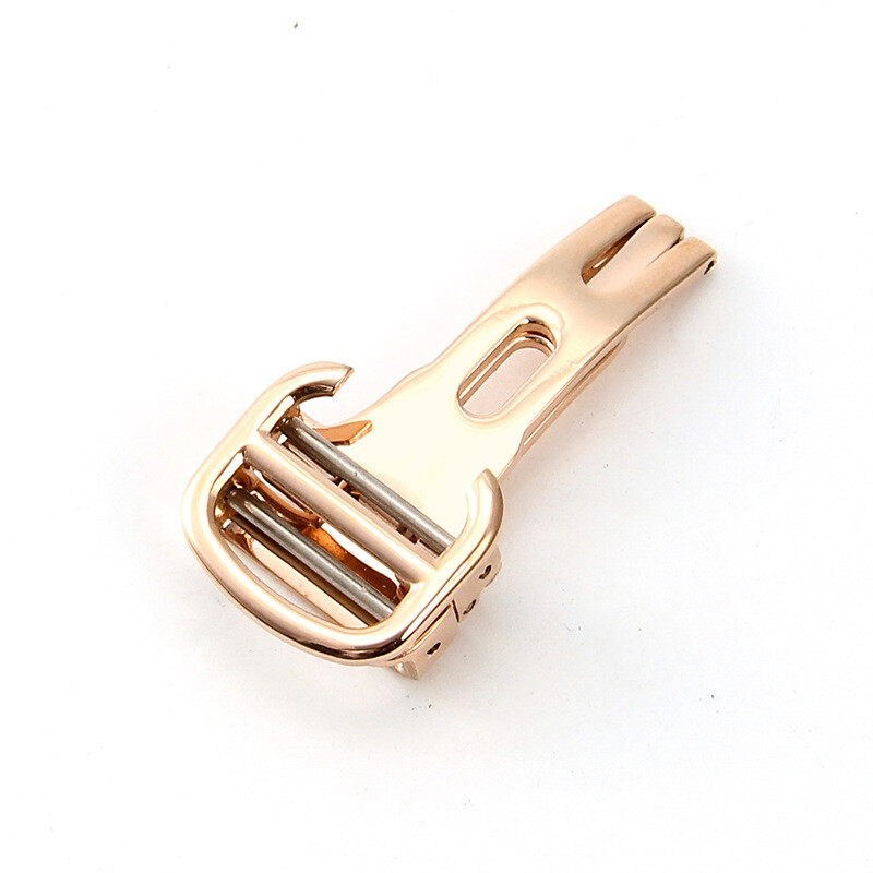 Quality Stainless Steel Folding Buckle Butterfly Clasp 12 14 16 18 20mm for Crtr