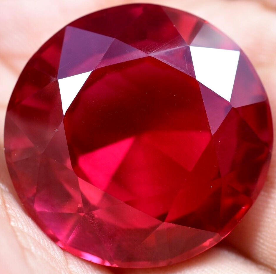 Natural 85.60 Ct Mogok Huge Pink Ruby Sparkling GGL Certified Loose Gemstone