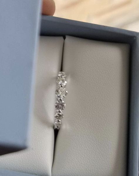 1.35Ct White Round Stone Engagement Wedding Band Ring In 925 Sterling Silver