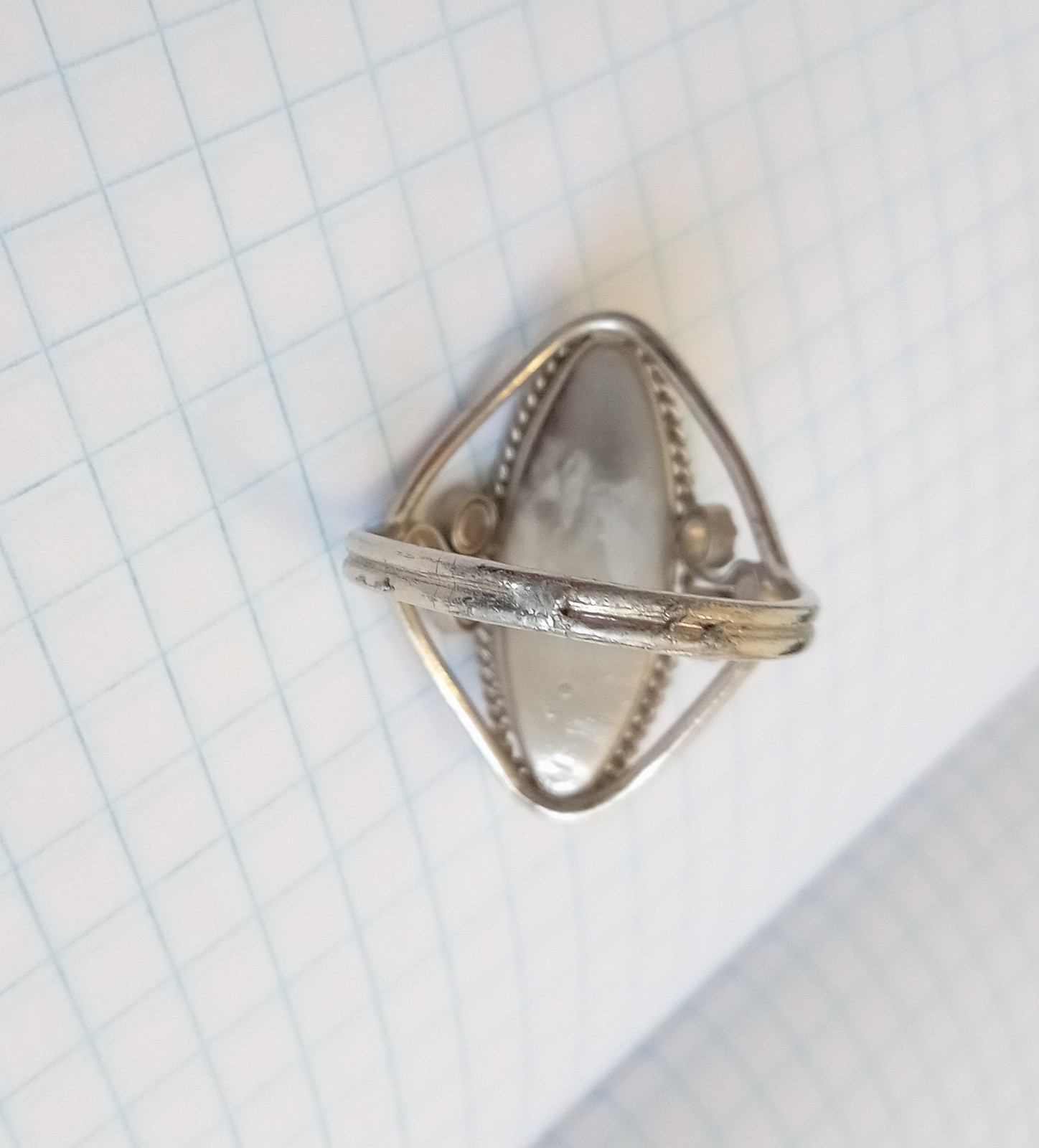 Vintage Beautiful Ring Ukraine Women’s Jewelry size 8.5