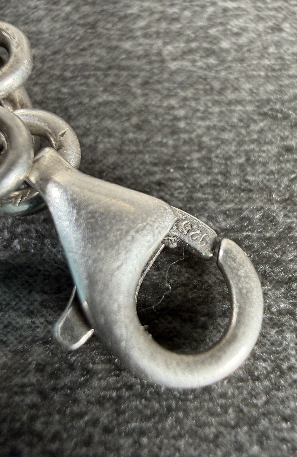 Thomas Sabo Charm Club 925 Blue Boy Baby Shoes Charm 2.6 Grams