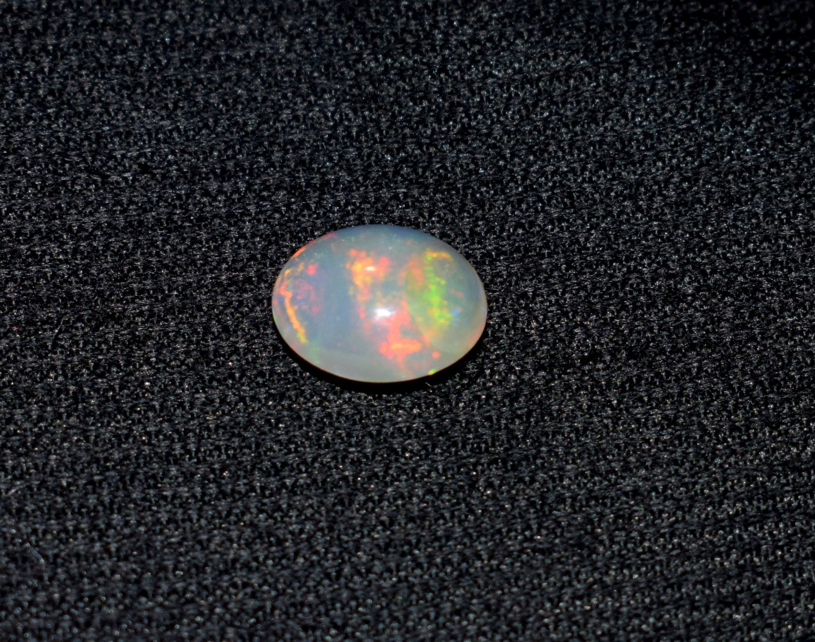 Naturel Ethiopian Welo Fire Opal Cabochon Loose Gemstone 8×10 mm