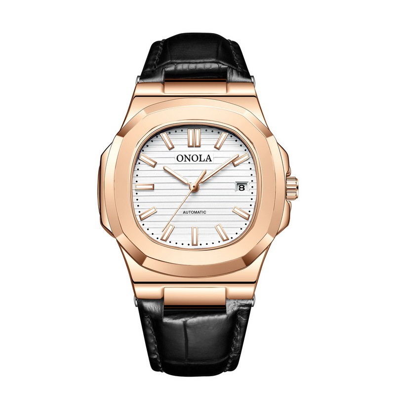 ONOLA Casual Business Calendar Waterproof Luminous Automatic Mechanical Watch