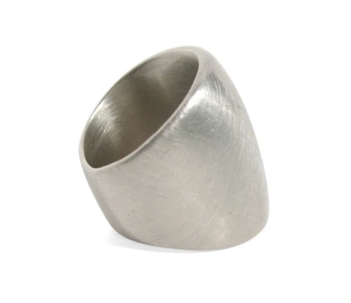 Sarah McGuire Studio Silver Sleeve Ring Size 5.5-6