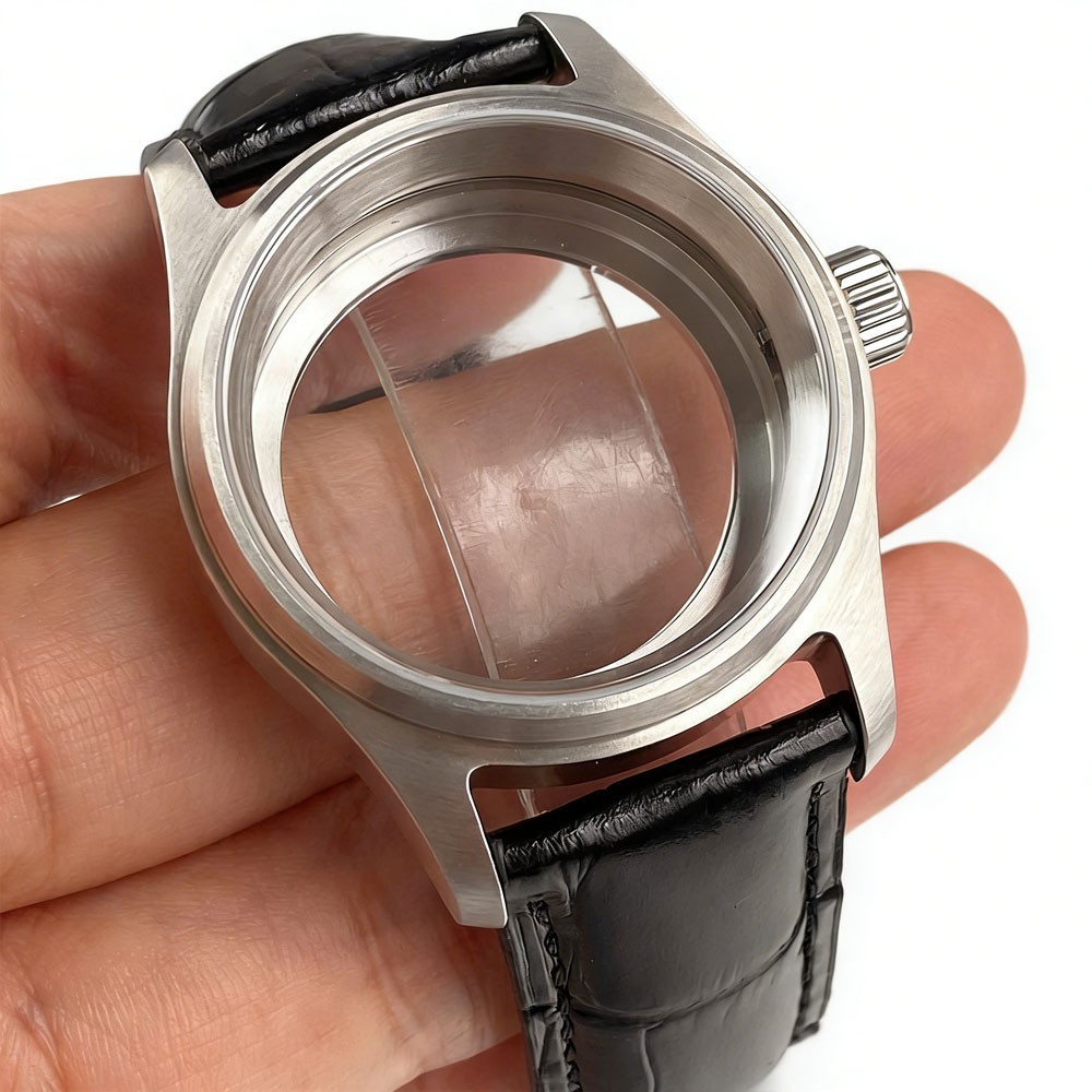 200M Diver 36mm 39mm Steel Pilot Watch Case 20ATM Sapphire Fit NH35 NH34 GMT PT