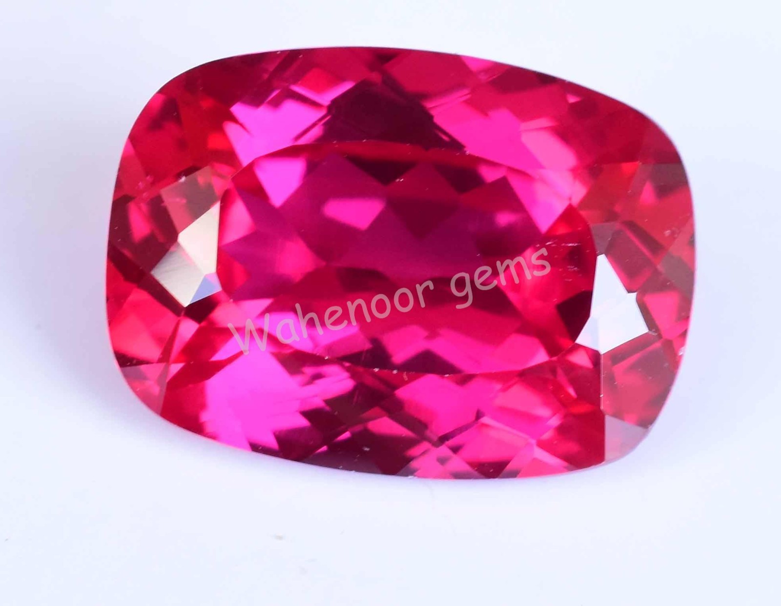 25.40 Ct Natural Mogok Pink Ruby Cushion Certified Stunning Loose Gemstone