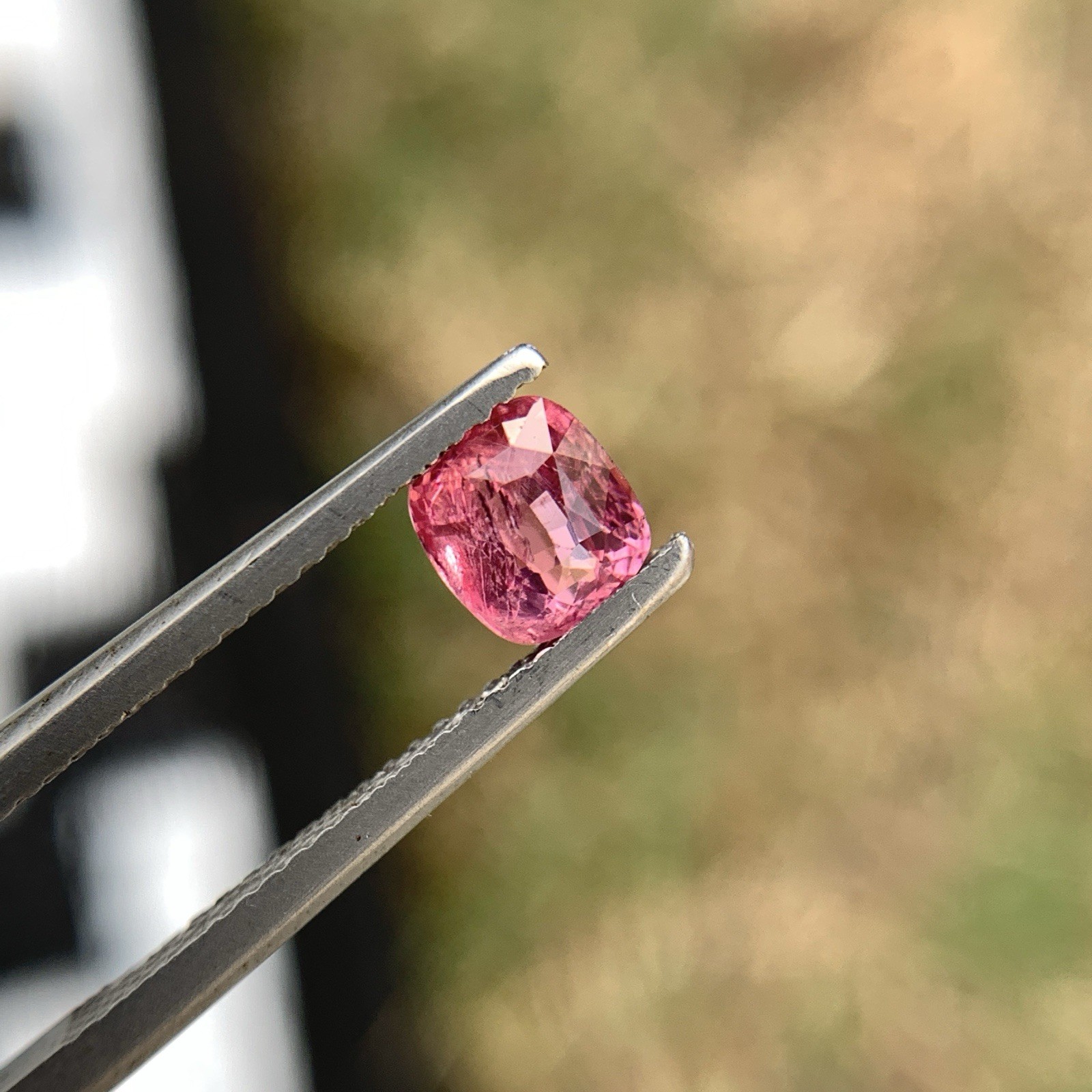 Natural Mahenge Pink Spinel 1.06ct Cushion Cut Tanzania Loose Gemstone