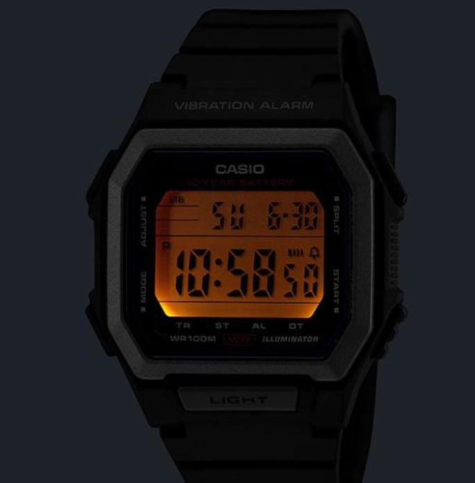 (Age 15+)CASIO Collection Standard Watch W-738H-1AJF Japan NEW