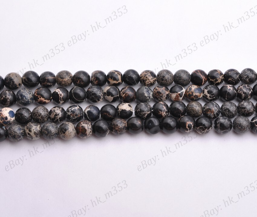 Wholesale Natural Gemstone Round Spacer Loose Beads 4MM 6MM 8MM 10MM 12MM