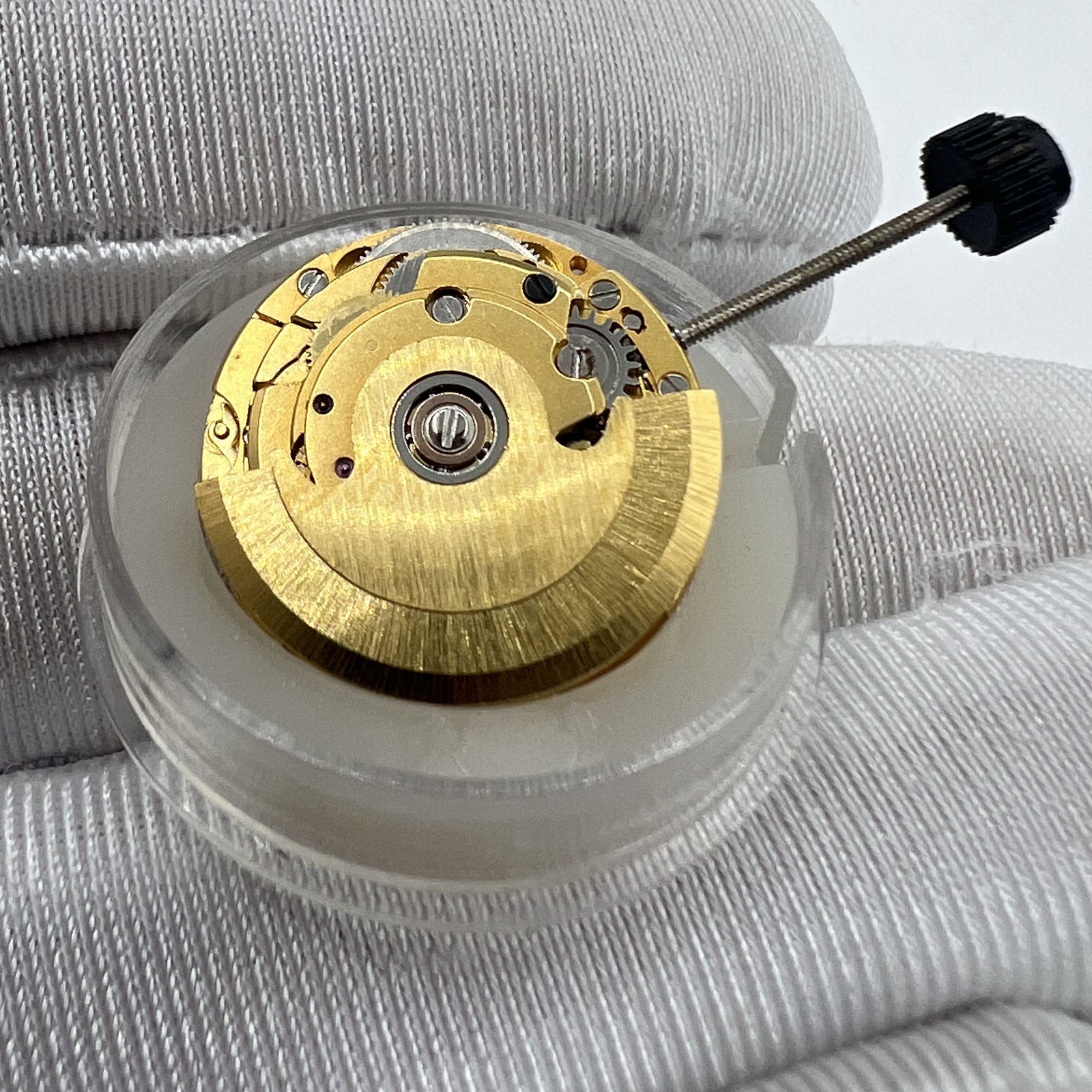 Golden Watch Mechanical Movement Date At 3 Replacement of ETA2671