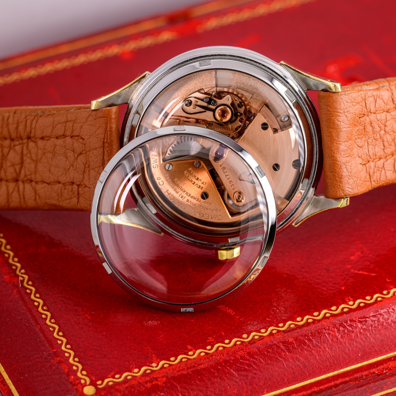 Sapphire Exhibition Caseback for 1950s Vintage Constellations and Automatics