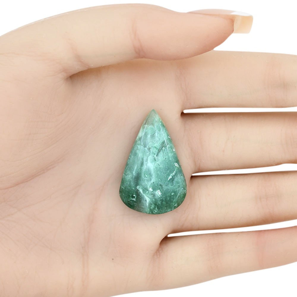 Natural Mtorolite 32.16×20.5×6.2 mm Pear Shape Polished Gemstone LS03496-59