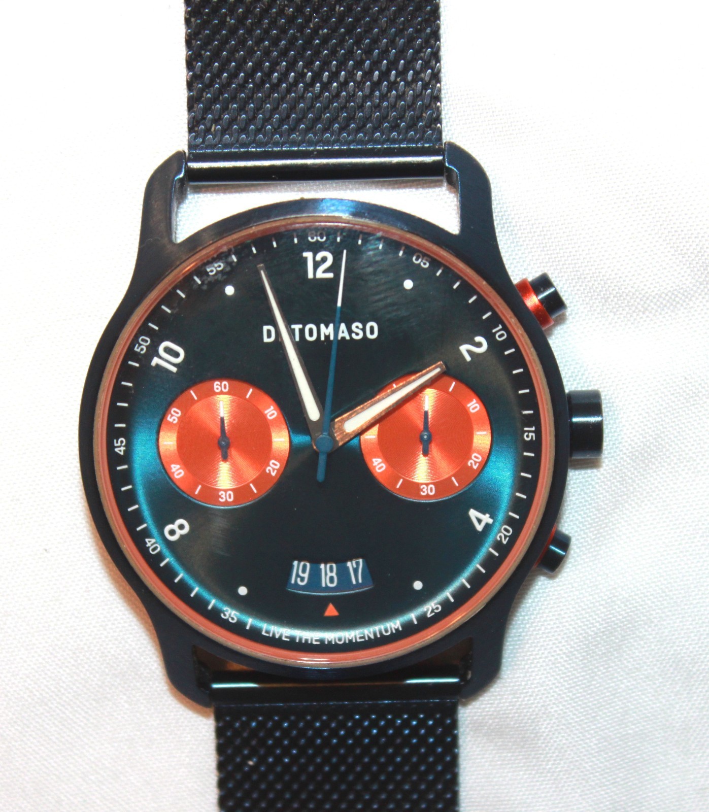 Lot 4 Vintage Mens Wrist Watches Movado Museum Android Detomaso Lilianthal