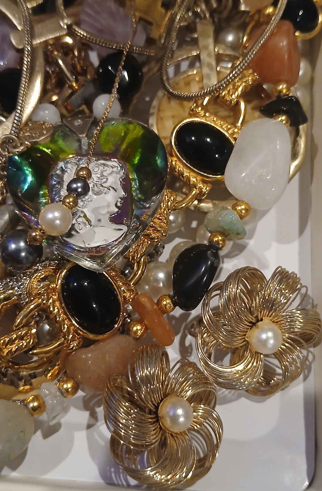 Gold-tone Mixed Jewelry Lot