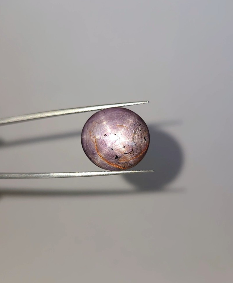 Natural 25.50 ct Star Sapphire Purple Oval Cabochon untreated loose gemstone
