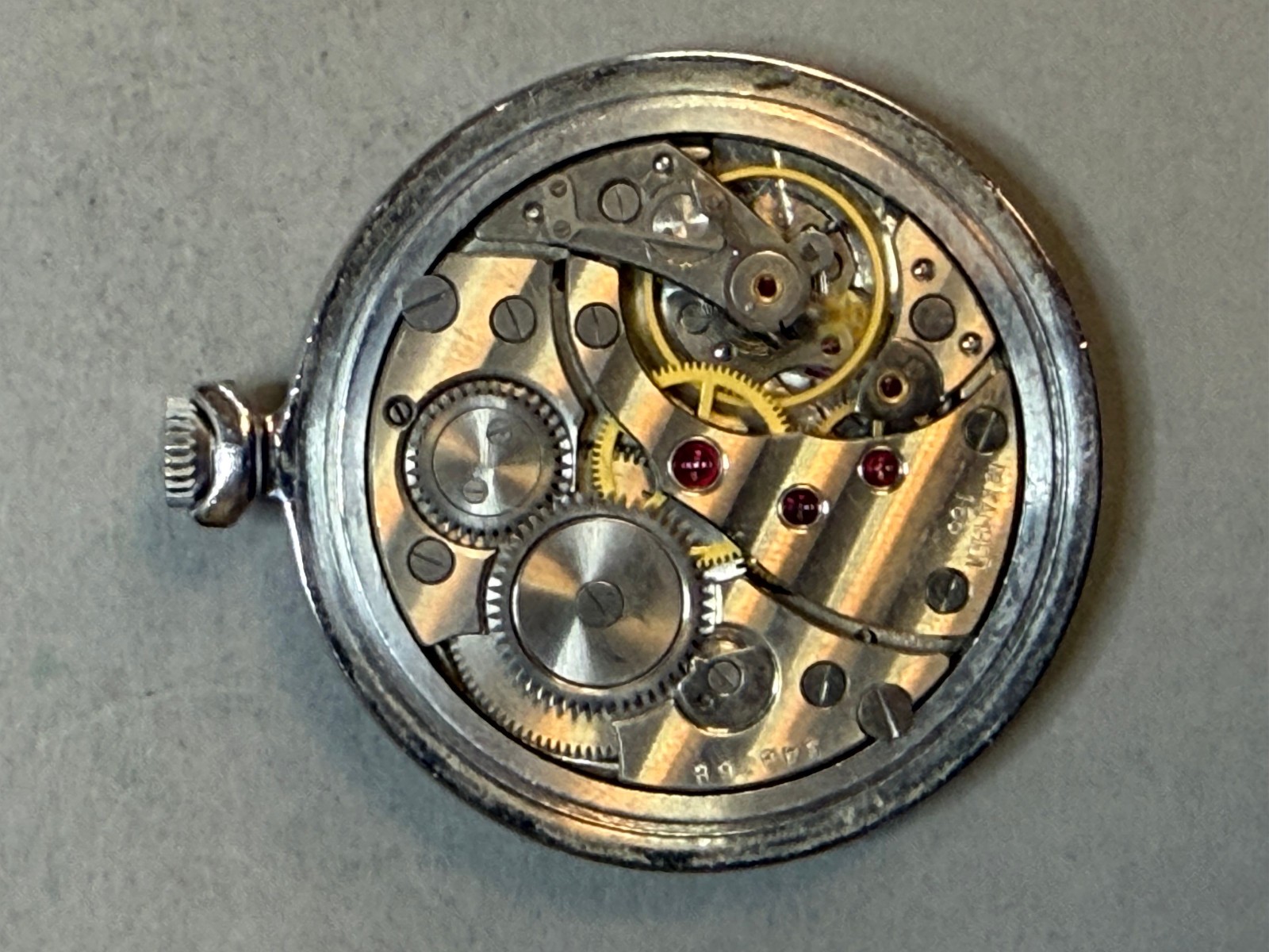 Vintage Molnija Pocket Watch USSR Soviet Mechanical 18 Jewels Cal. 3602 Working