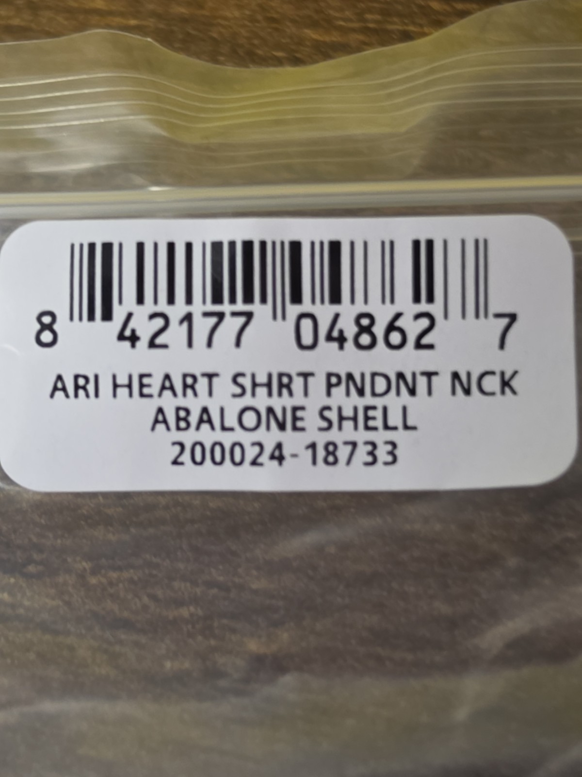 New Kendra Scott Ari Heart Gold Necklace in Abalone Shell