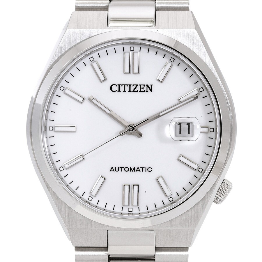 Citizen Men’s Tsuyosa Automatic White Dial Watch – NJ0150-81A NEW