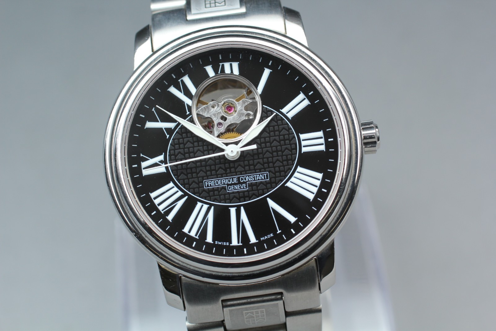 16cm Frederique Constant FC-303/310X3P4/5/6 Heartbeat Auto Mens Watch NEAR MINT