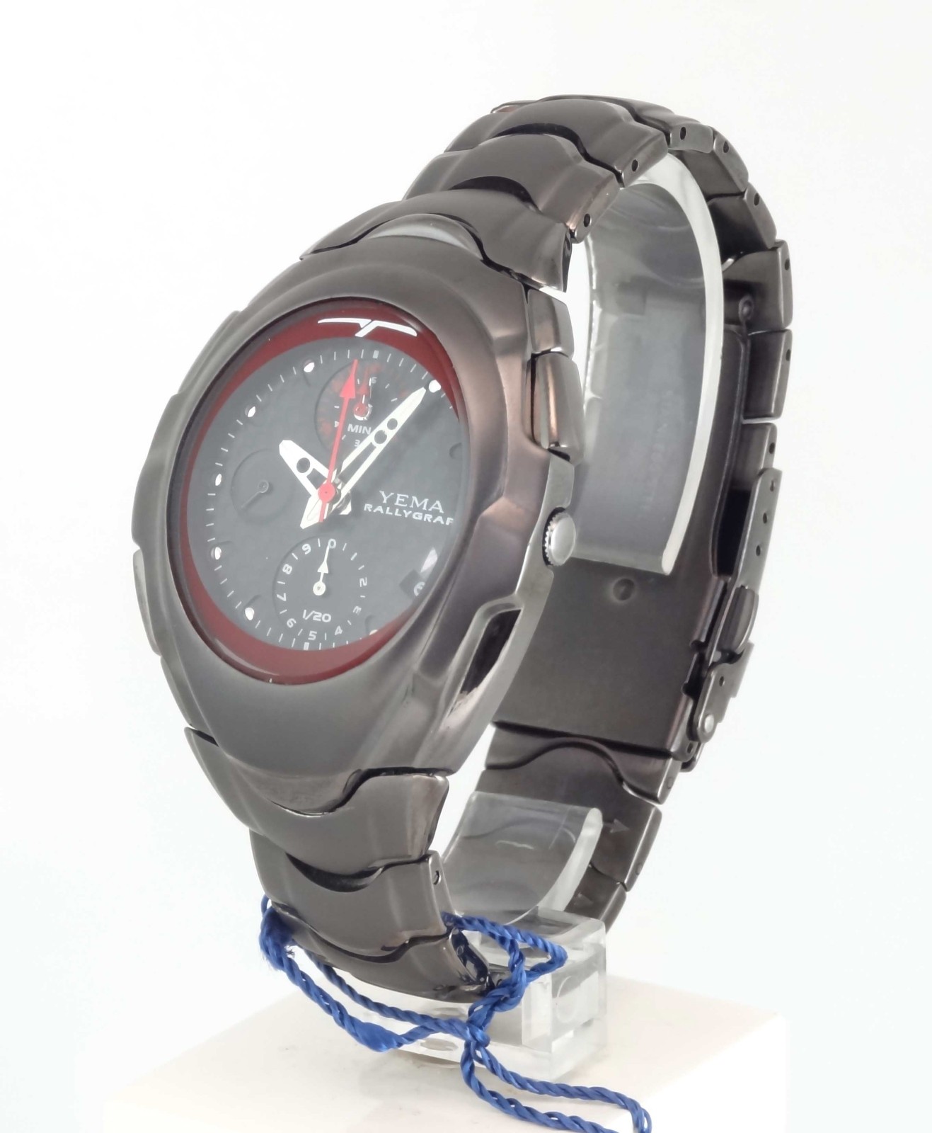 YEMA BY SEIKO YM 601 RALLYGRAF QUARTZ CHRONOGRAPH WATCH – – NEW IN BOX * RARE