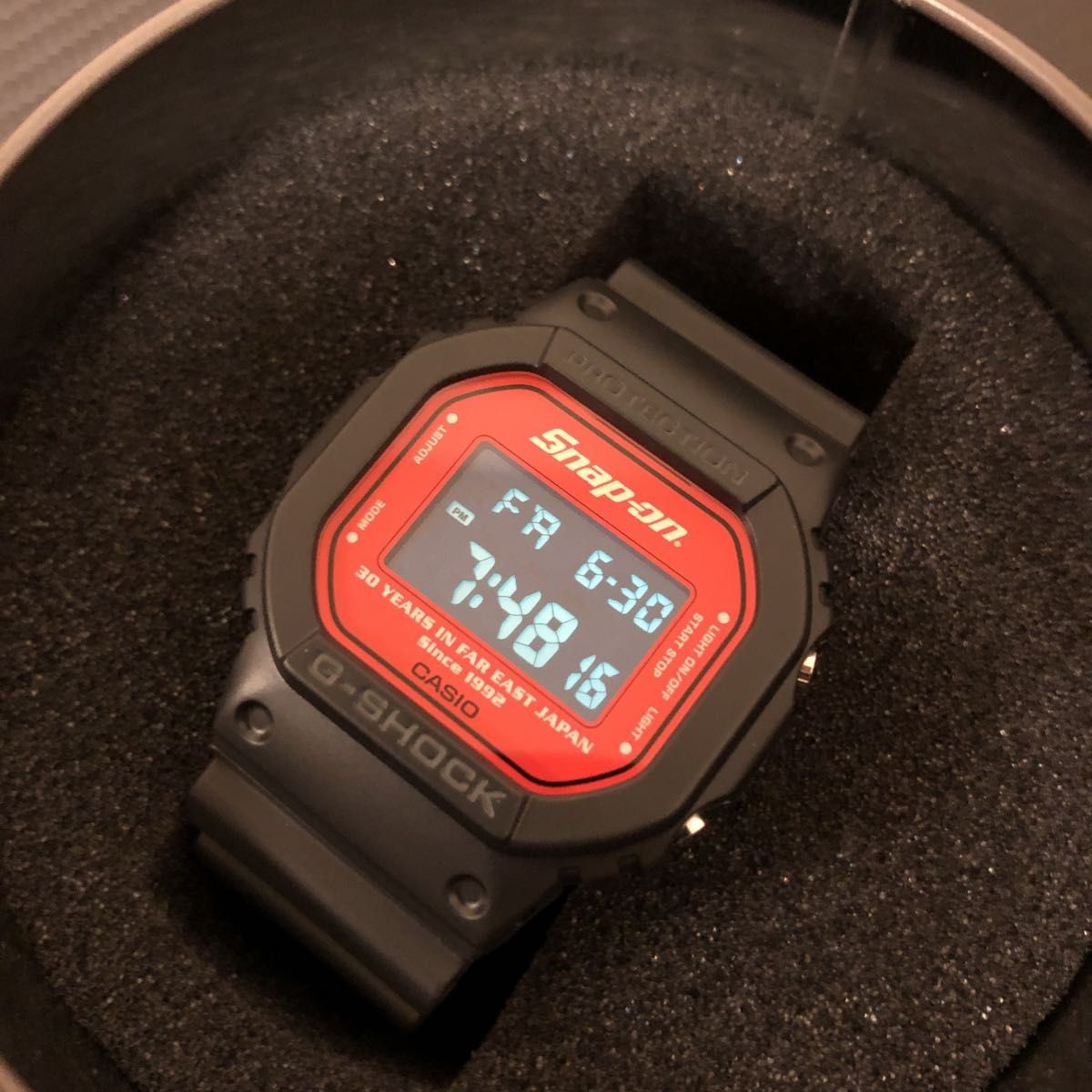 30th Anniversary Snap on G SHOCK Limited Edition DW5600 Snapon G Shock Casio Wat