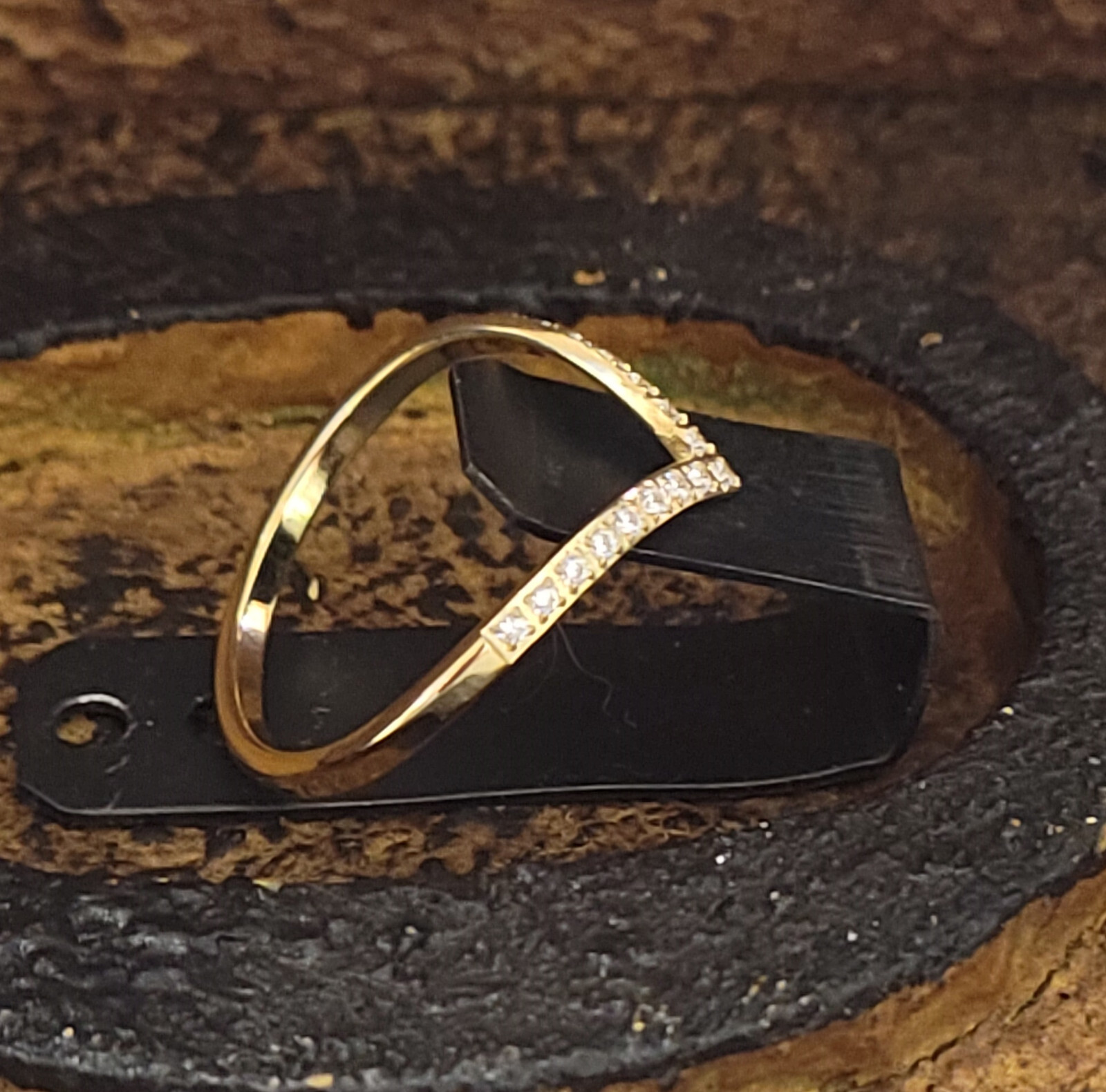 Women’s Gold Dainty Chevron Promise Ring – Promise Ring For Girls