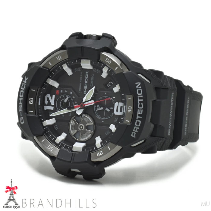 Casio G SHOCK Gravitymaster Solar Bluetooth Mobile Link Carbon Resin SS GR B300