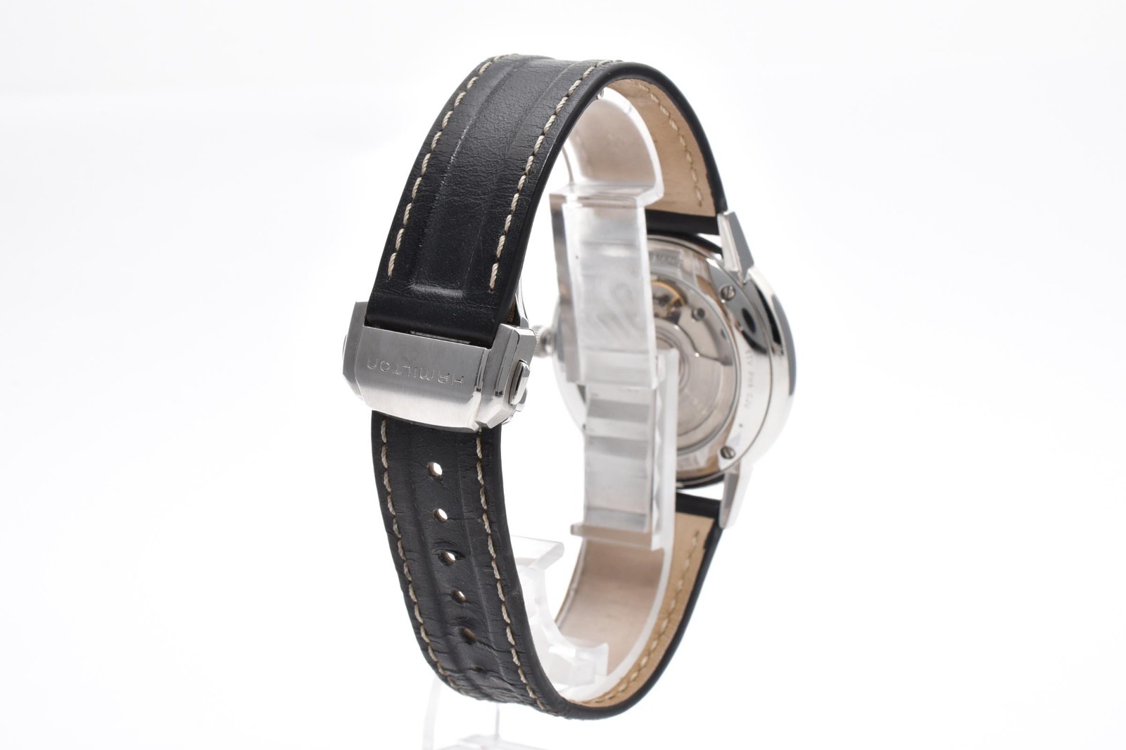 [Exc+5 w/Box] Hamilton Intra-Matic H384551 Silver Dial 21J Automatic Men’s Watch