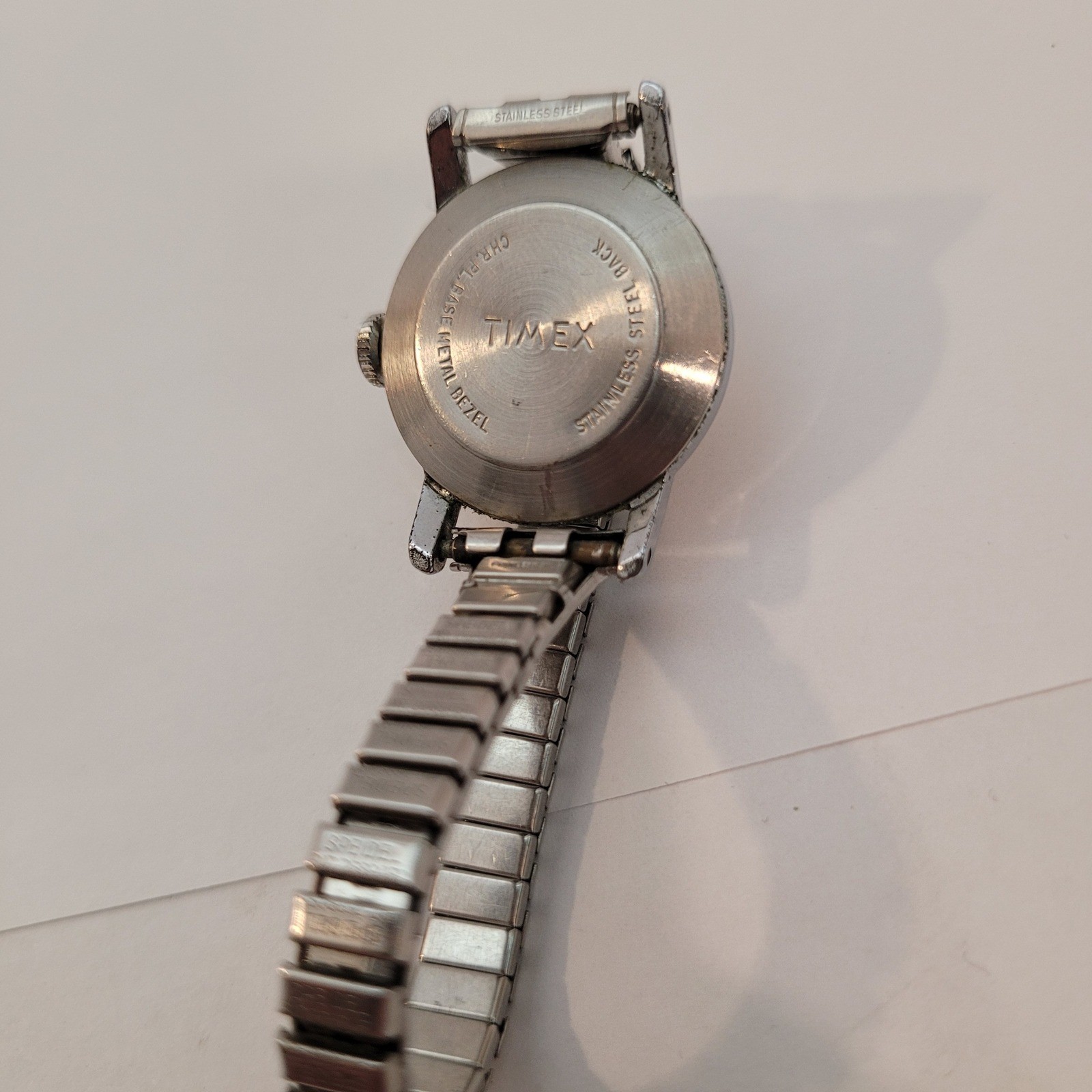 Timex Ingersoll Mickey Mouse Watch Spare Repair Vintage Manual Wind Speidel Band