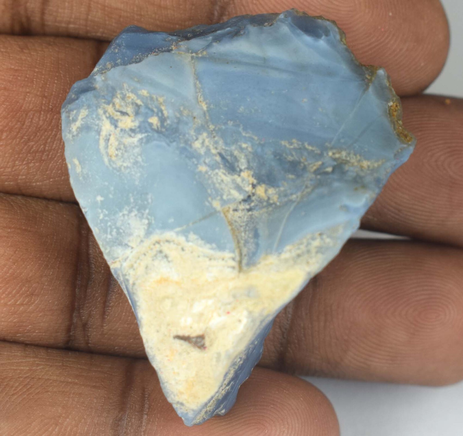 Blue Opal Natural Australian 97.70 Ct/47 mm Gemstone Rough Engagement Gift