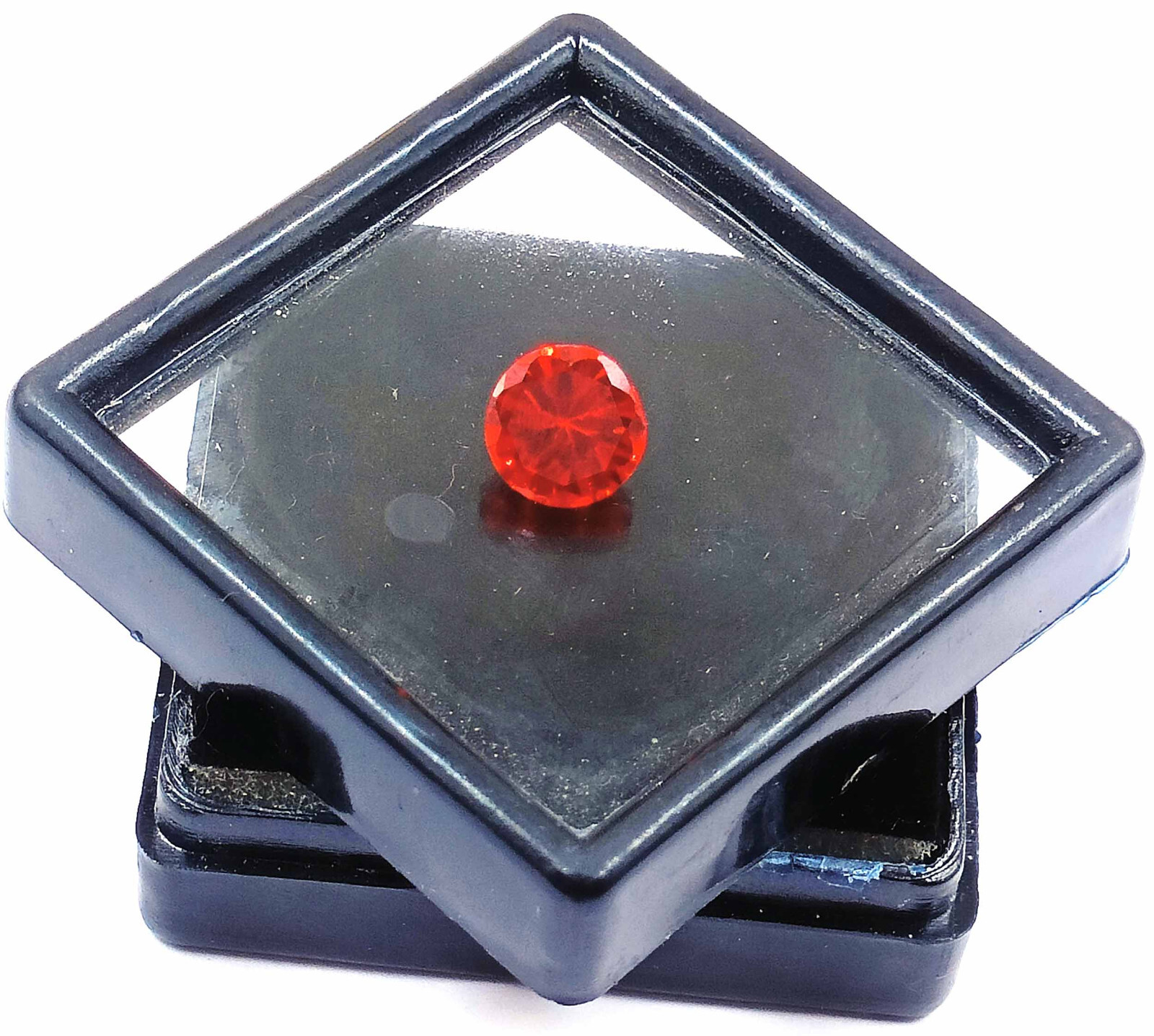 Splendid Stone Round Cut 4.55 Ct Natural Orange Sapphire Ceylon Gemstone Ak