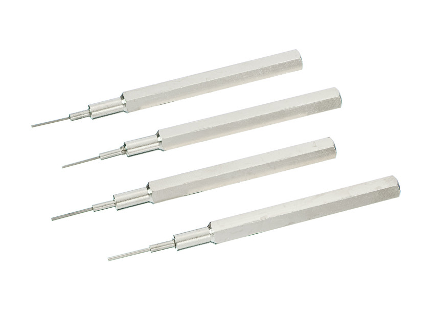 4pc Watch Chain Link Remover Punch Pin Set Watchmaker Tool – 0.7 0.8 0.9 1.0mm
