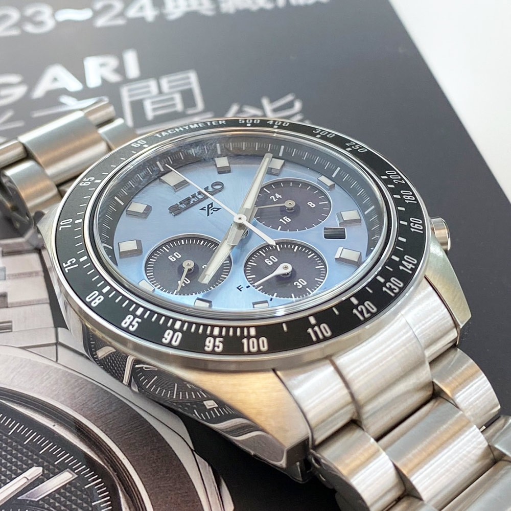 Seiko Prospex SSC935P1 SpeedTimer Solar Chronograph Blue Men’s Casual Watch
