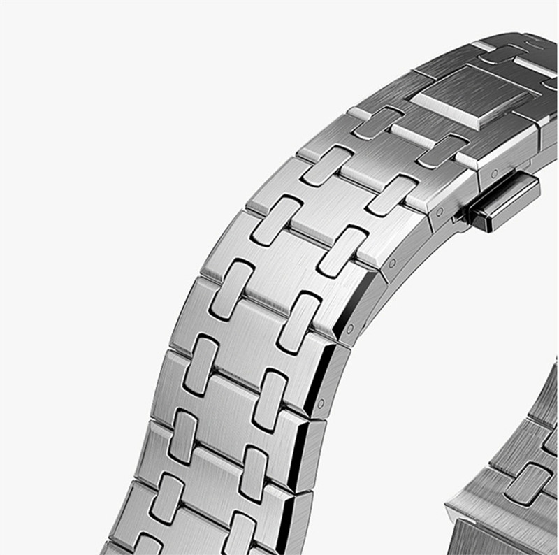 For Casioak GA2100/2110 Mod Kit 4rd Gen Royal Oak Metal Bezel Case Rubber Strap