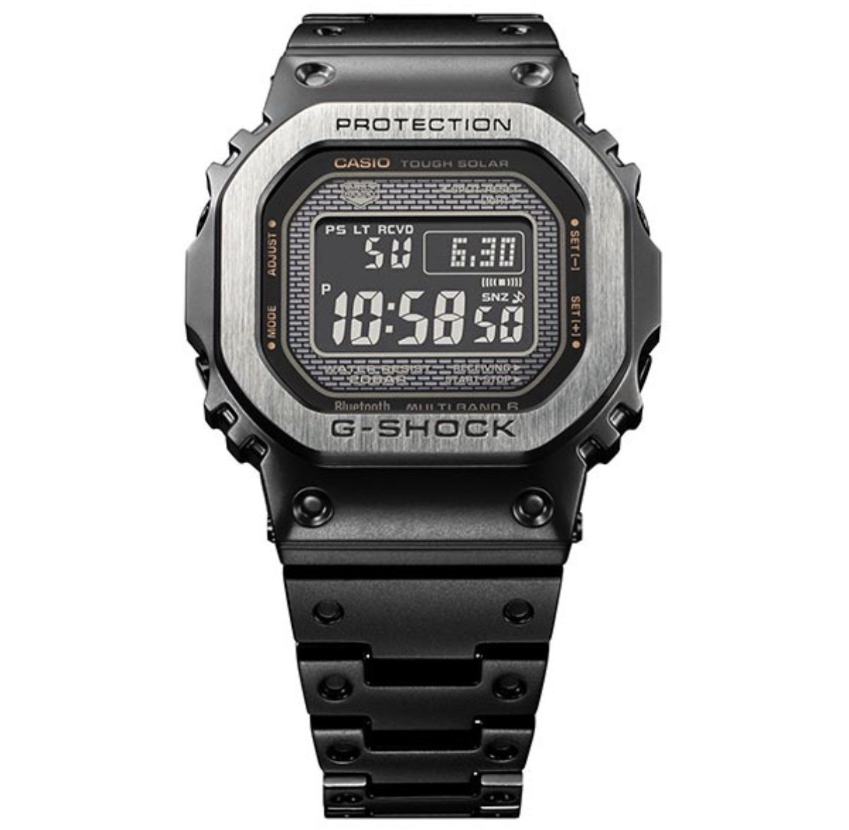 CASIO G-SHOCK GMW-B5000MB-1JF Full Metal Black Tough Solar Bluetooth Men’s JDM