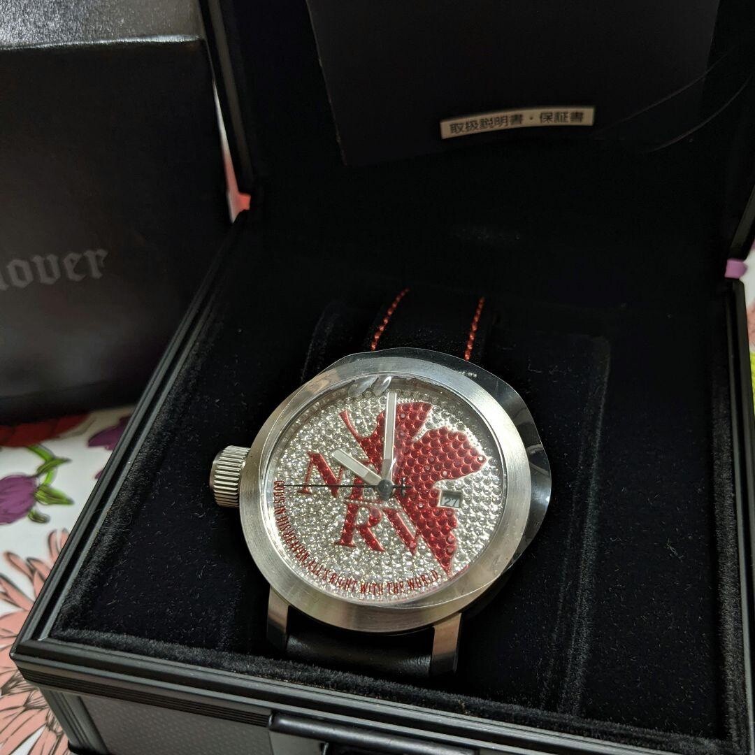 Evangelion stones NERV × Angel Clover collaboration Wristwatch Unused with Box