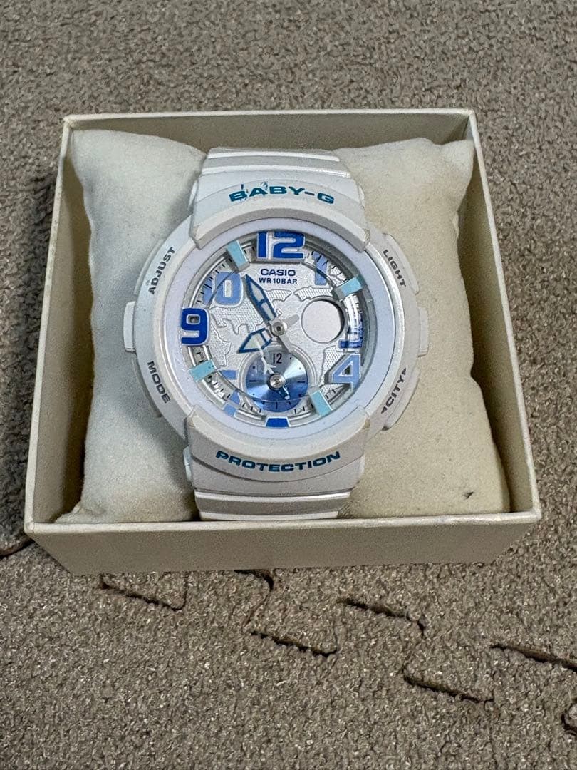 CASIO BABY-G Wristwatch Body White (junk item)