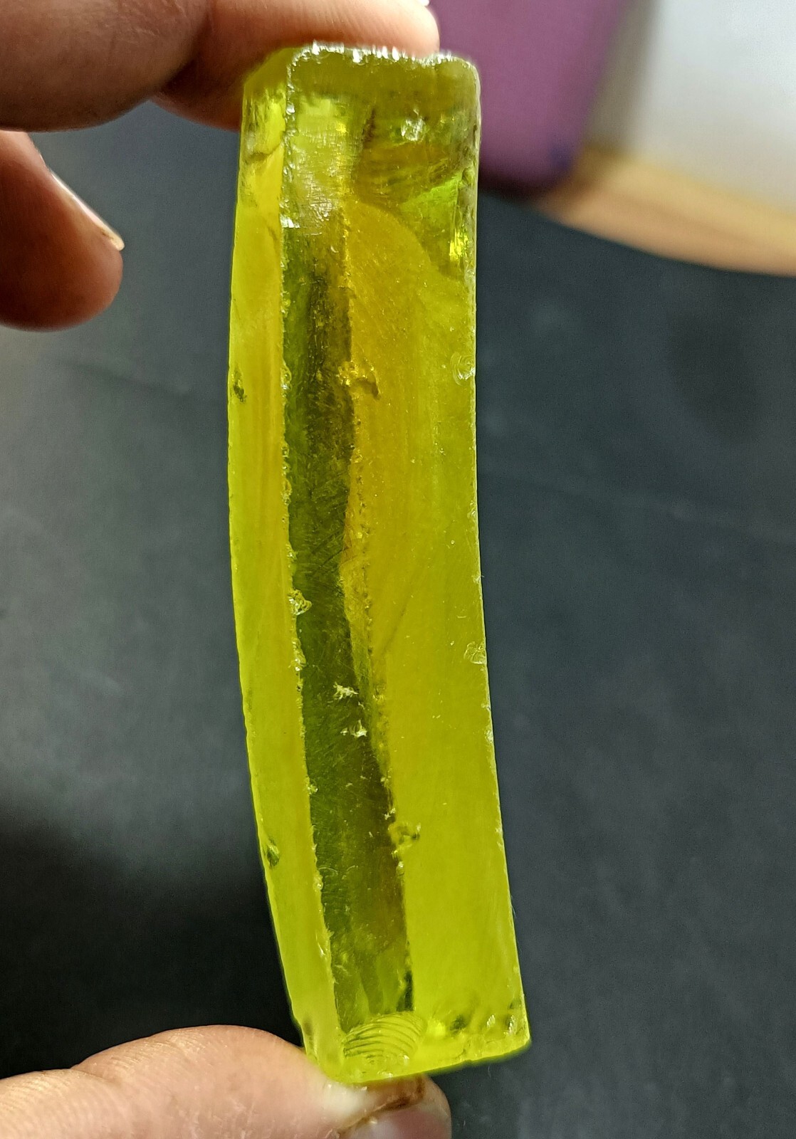 EGL Certified 500. 20 Ct NATURAL LEMON Zircon Rough Cambodian Loose GEMSTONE