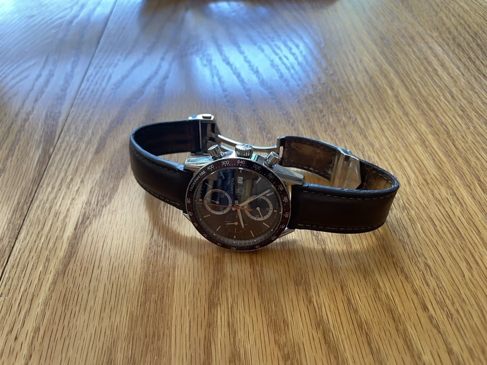 TAG Heuer Carrera Brown Men’s Watch – CV2013
