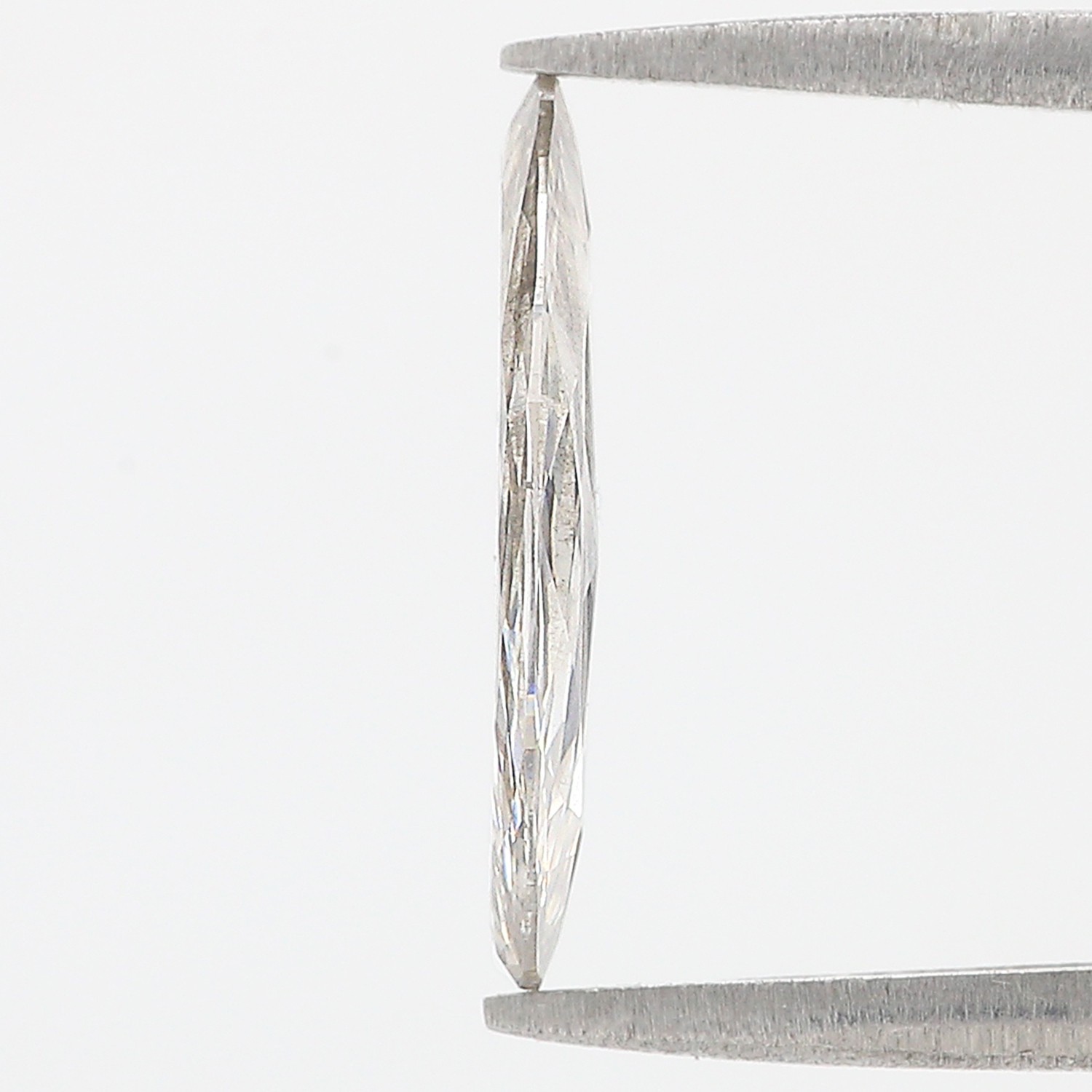 1.87 CT Marquise Rose Cut Salt And Pepper Lab Grown 14.60 MM CVD Diamond L3569