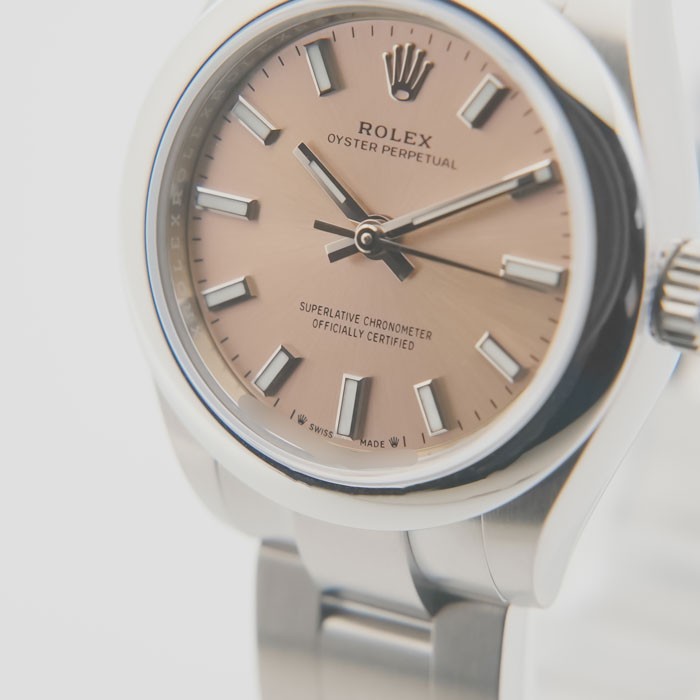 ROLEX Oyster Perpetual 28 276200 Pink Warranty 2021 Box/Paper