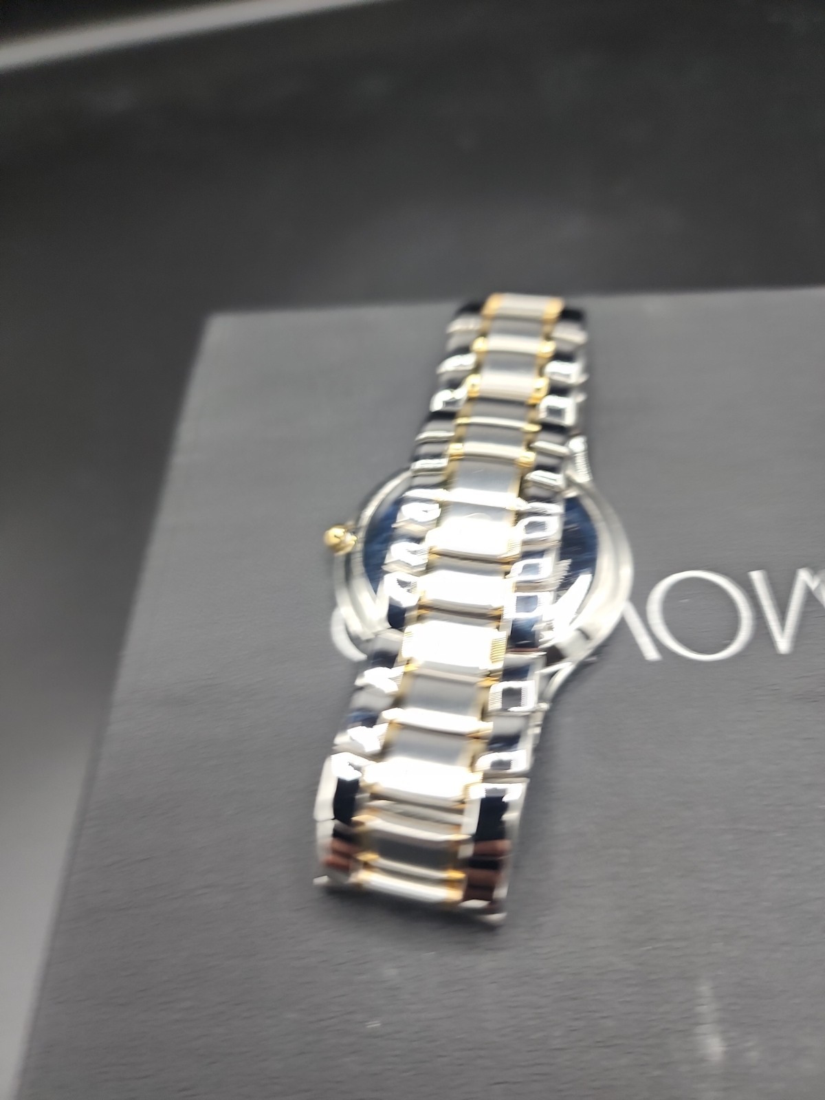 Movado Museum Serio Two Tone Men’s Wristwatch – New In Box & New Battery