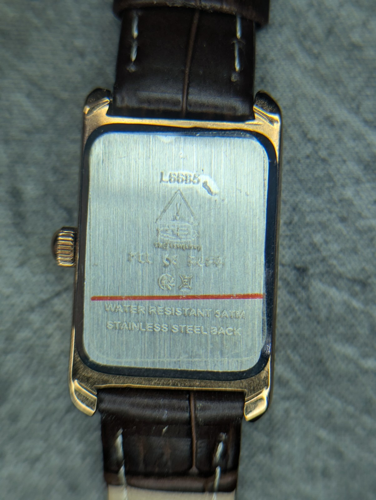 Lavaredo Women’s Tank Watch Rose Gold