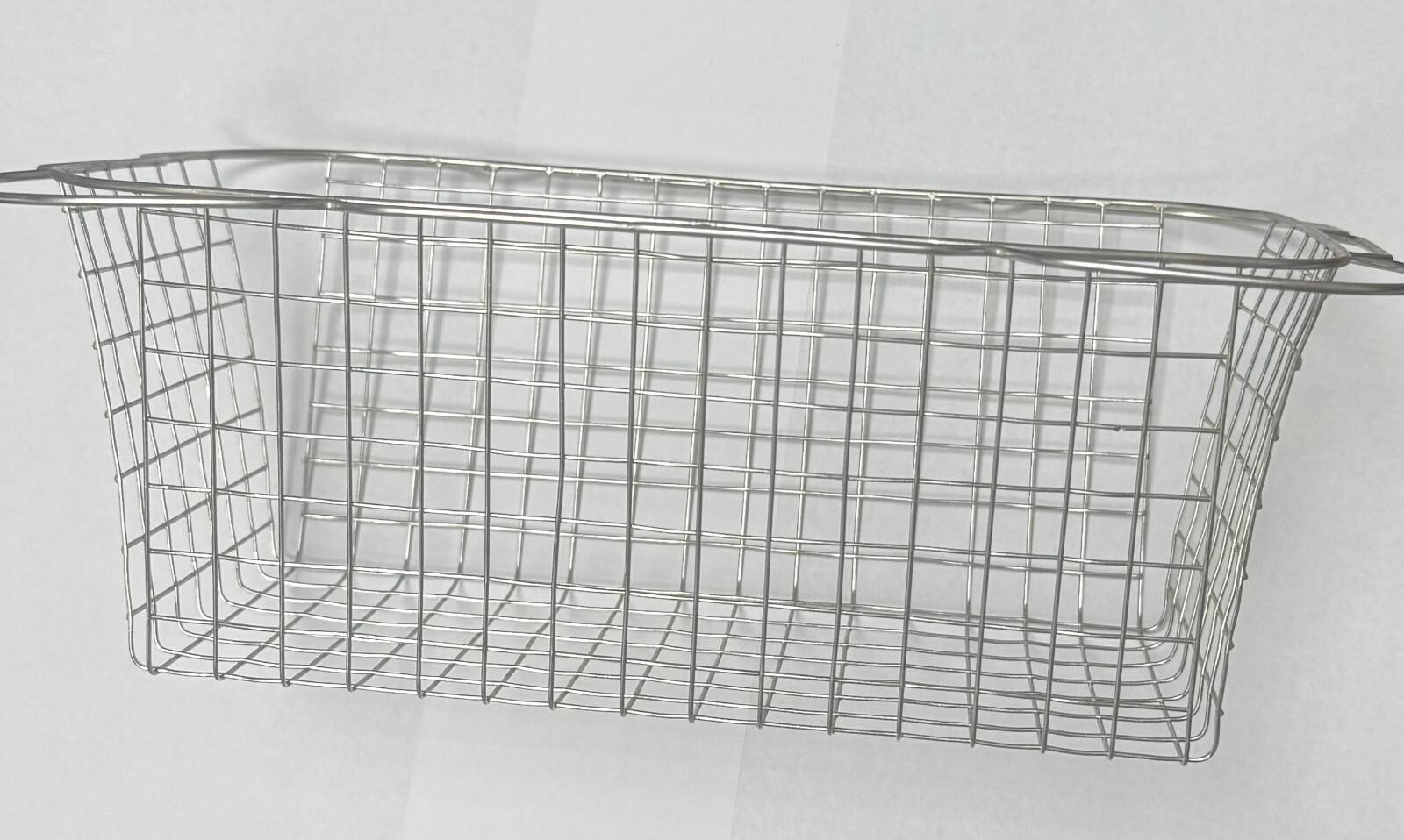 ULTRASONIC JEWELRY CLEANING BASKET STAINLESS STEEL 7 3/4″ x 3 3/4″ x 3 1/2″